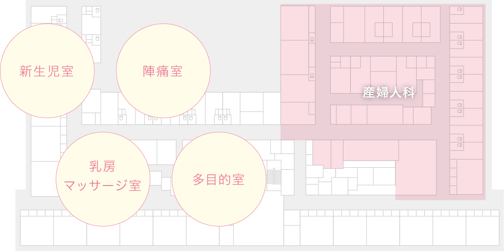 市立恵那病院 産婦人科病棟